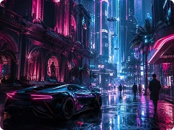 Escena cyberpunk